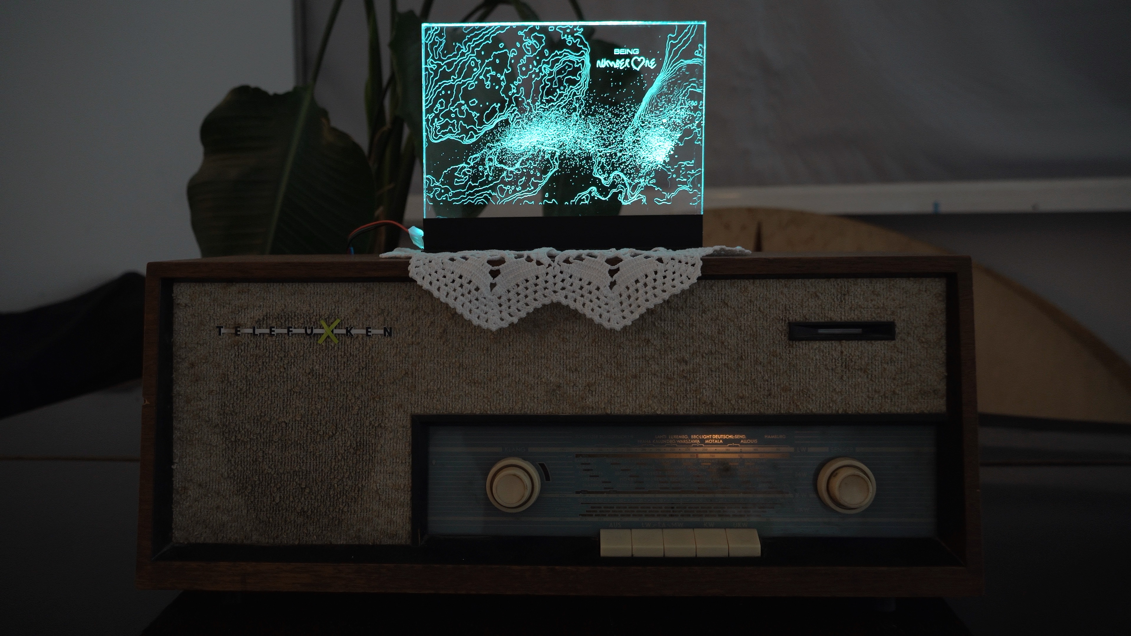BEING NUMBER ONE, installation view 1